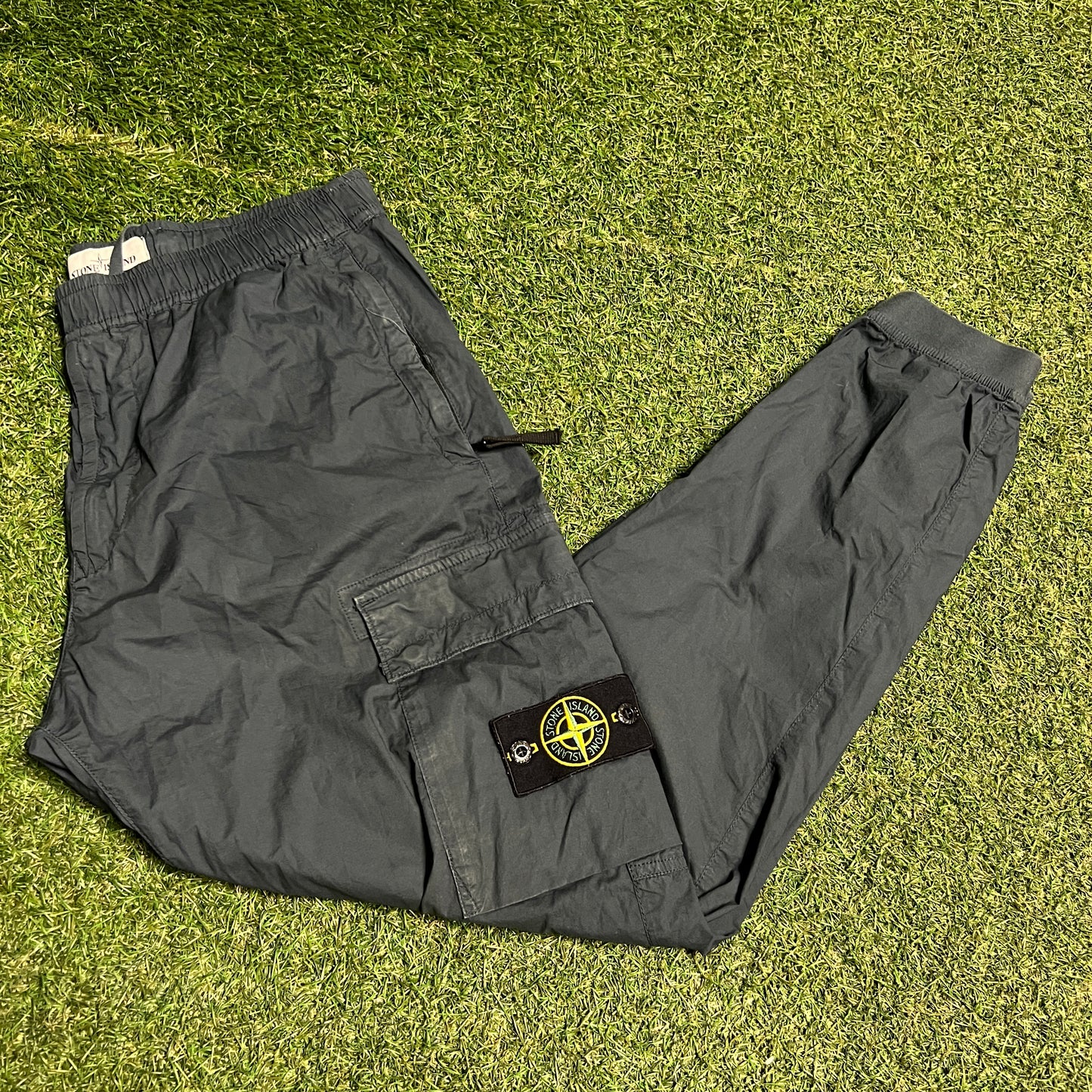 Stone Island Navy Cargo Pants Size 34 USED x14059