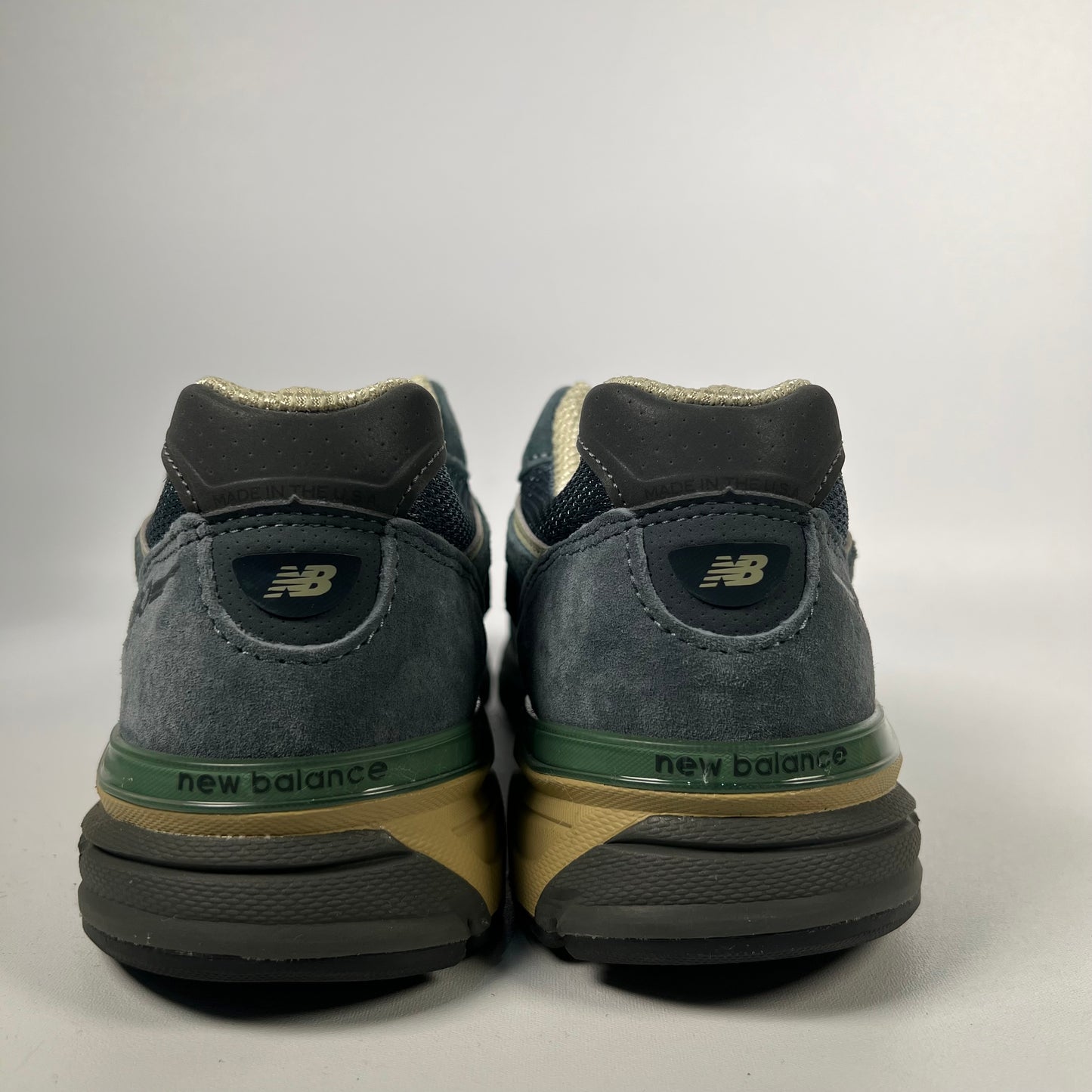 New Balance 990v4 MiUSA Auralee Blue (2024) Size 7.5 USED s18639
