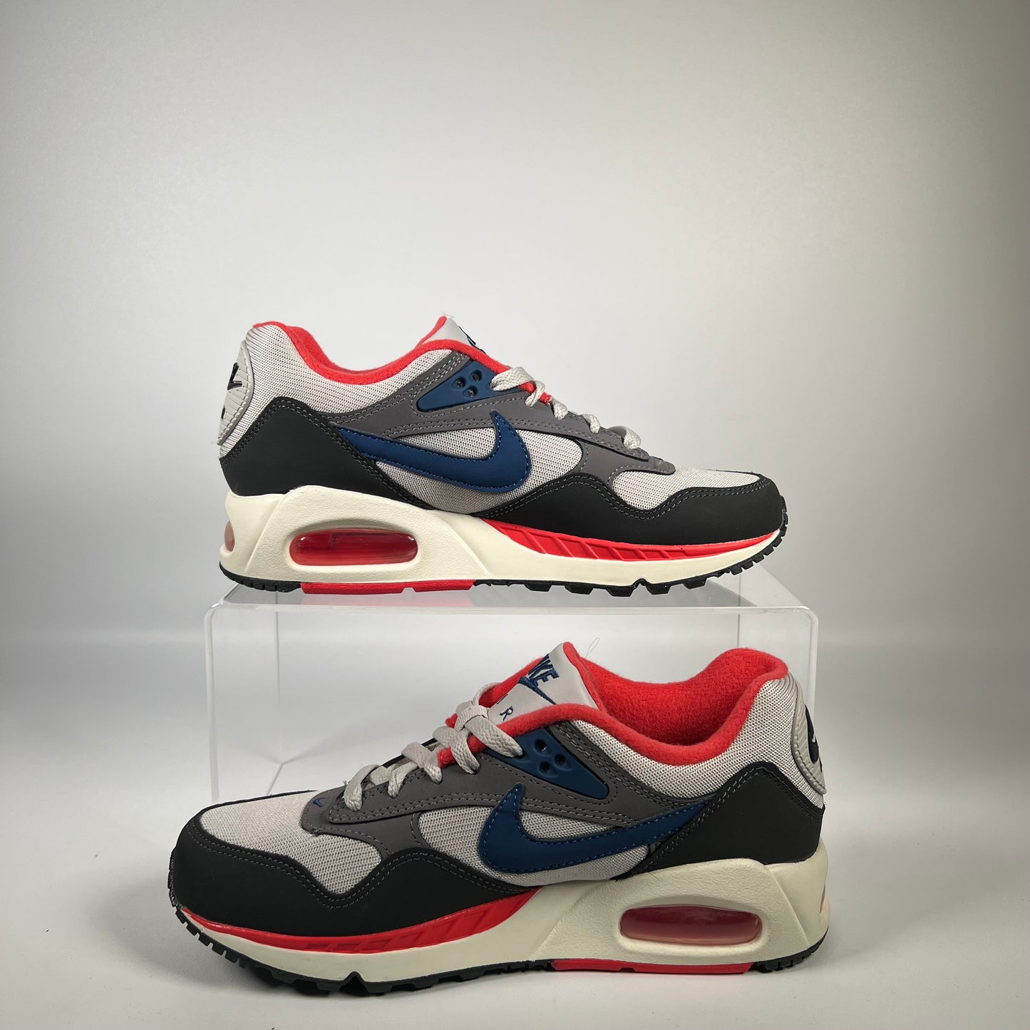 Nike Air Max Correlate Grey Royal Red (2021) Size 5m / 6.5w USED s18425