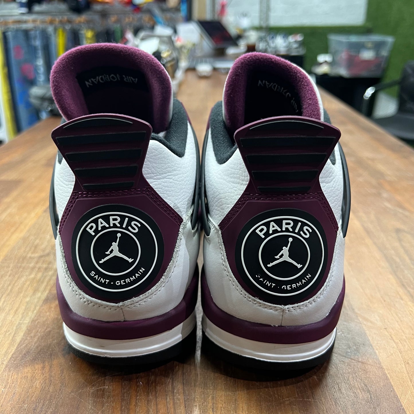 Jordan 4 PSG Paris Saint-Germain Size 9.5 USED s16501