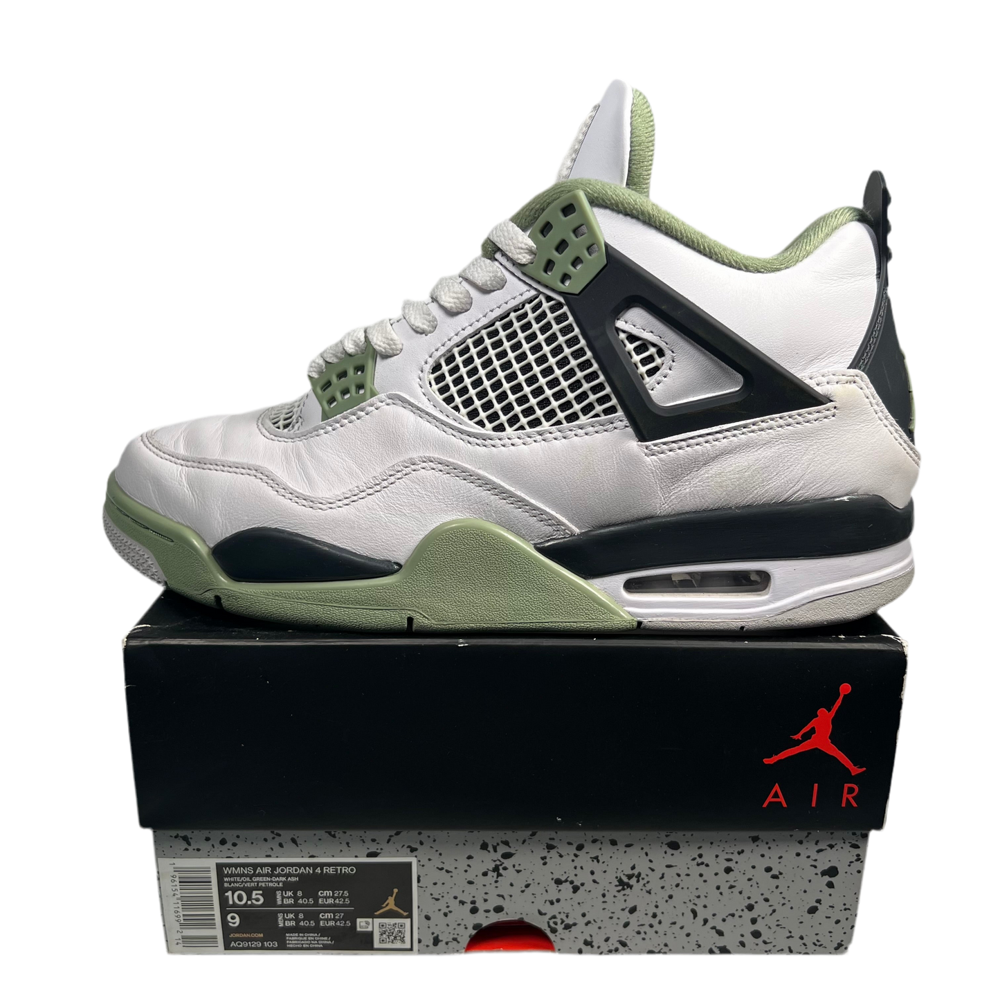 Jordan 4 Seafoam (2023) Size 9M/10.5W USED s17653