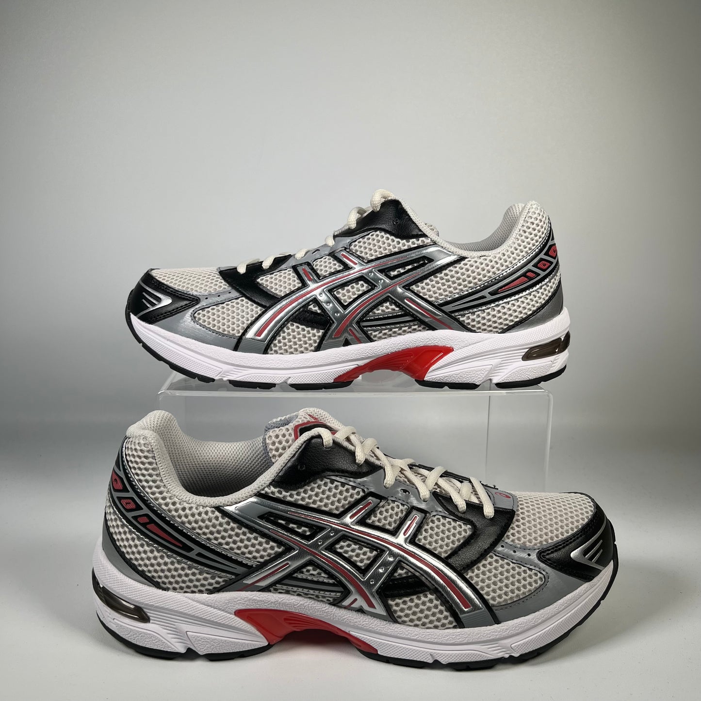 Asics Gel-1130 Smoke Grey Pure Silver Red (2025) Size 11 NEW s18314