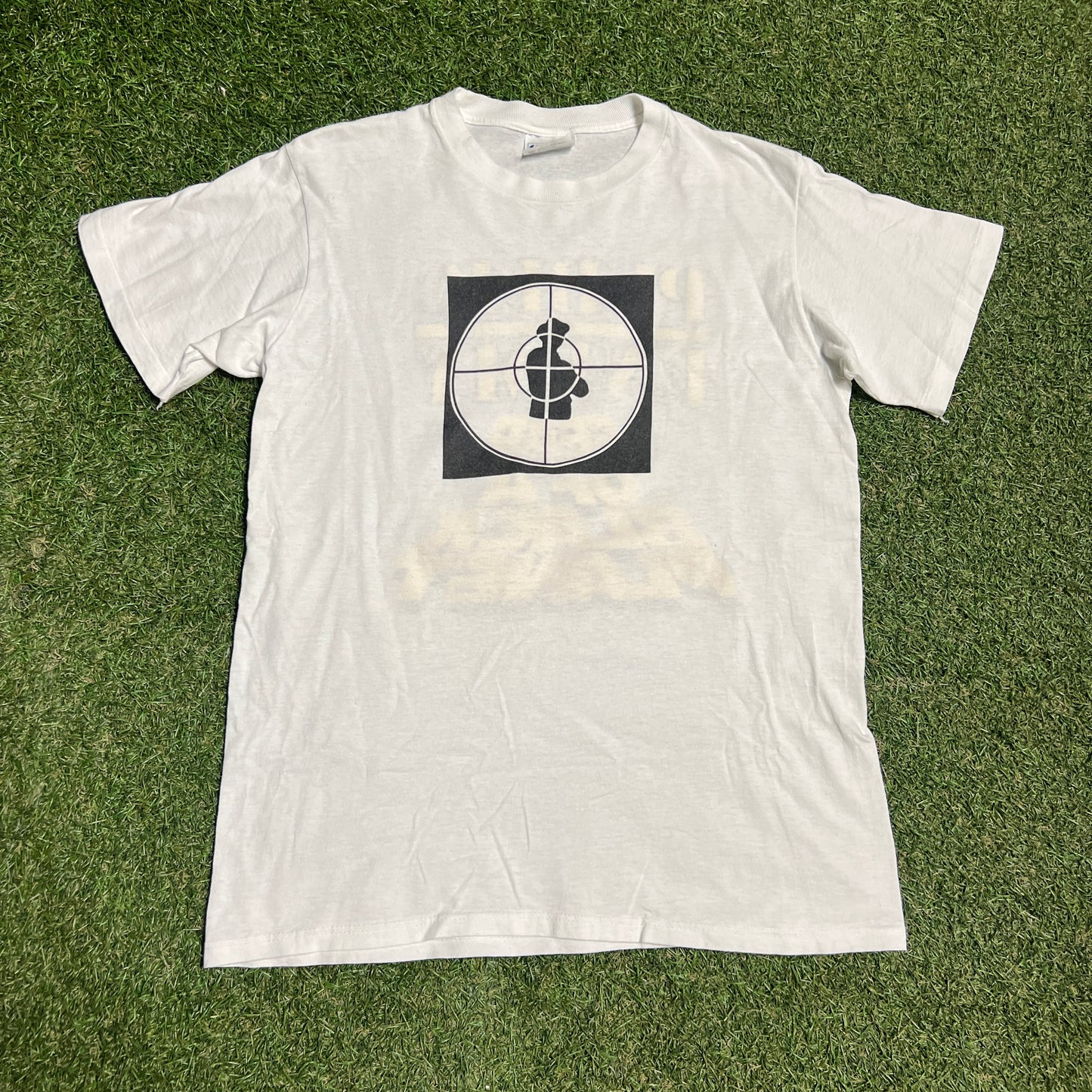 1990s Public Enemy "Fear of a Black Planet" Size Medium USED v16075