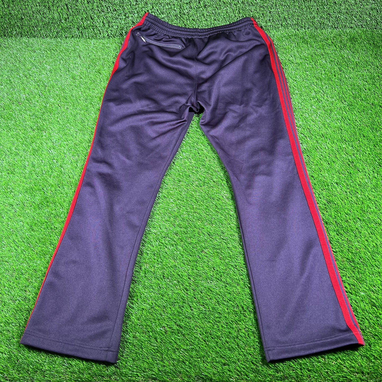 Needles Purple/Red Track Sweatpants Size Medium USED x14628