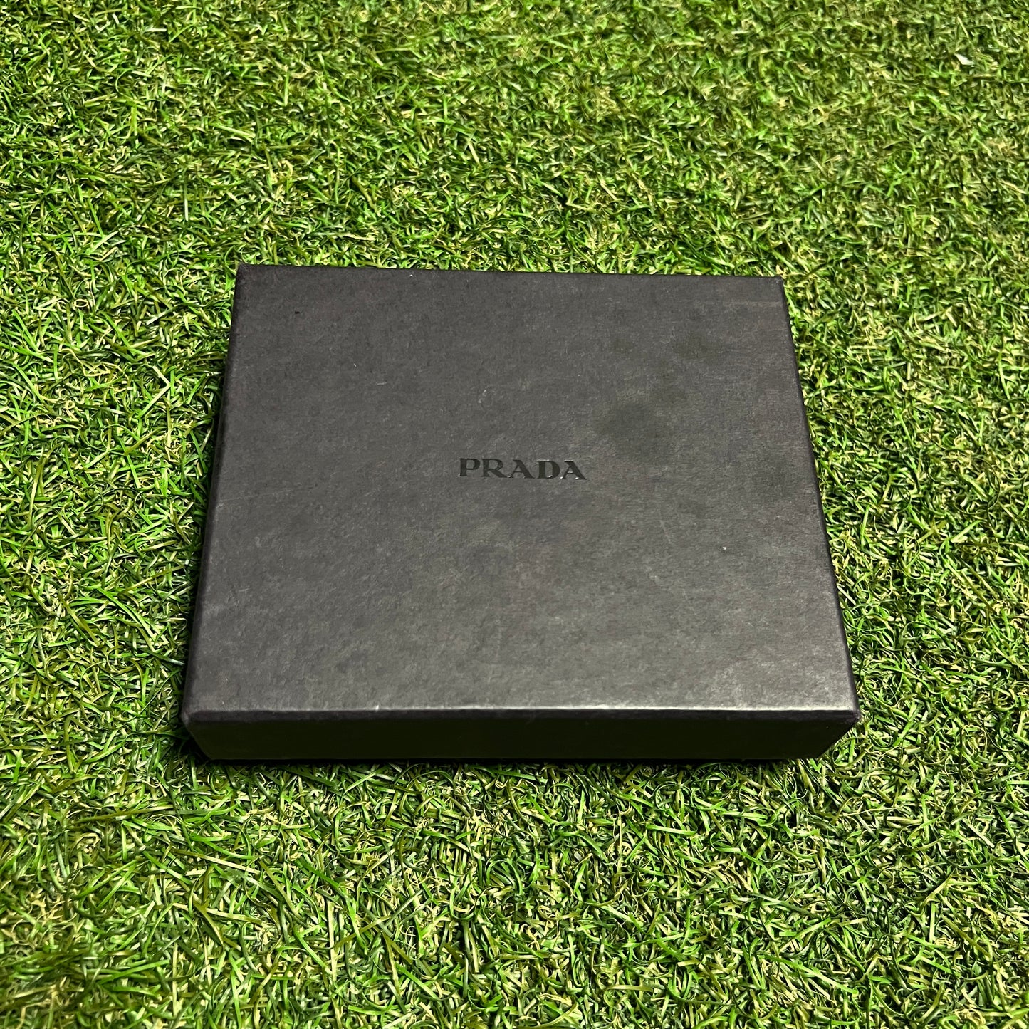 Y2K Prada Green Nylon Fold Wallet USED x13985