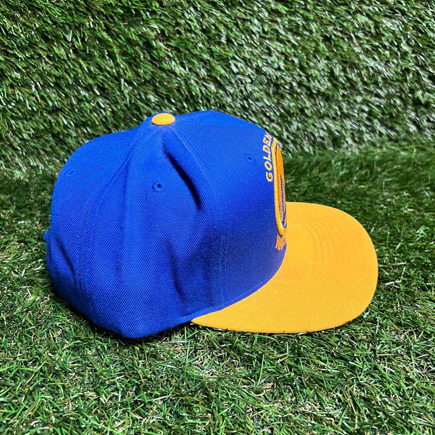 Mitchell & Ness Golden State Warriors Blue Hat One Size USED v15993