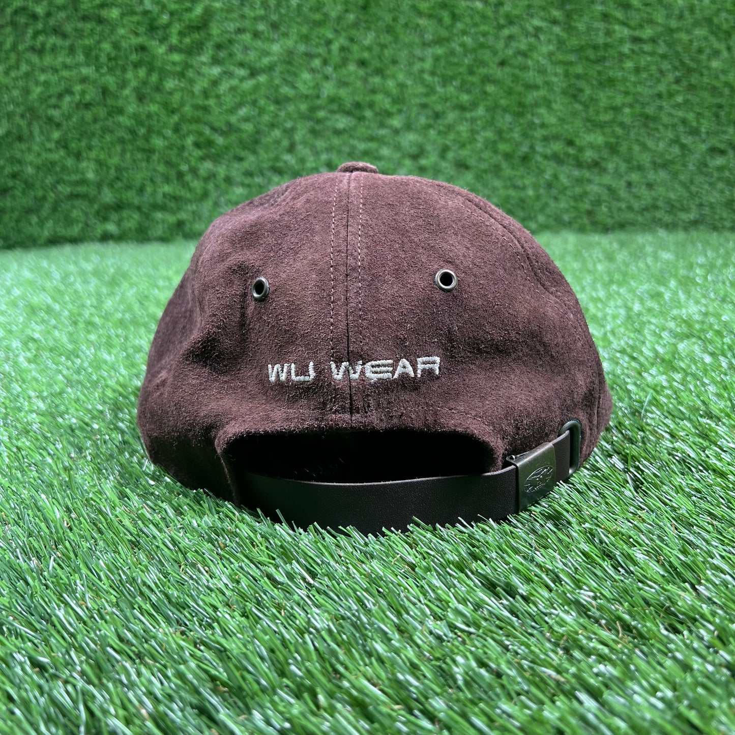 1990s Wu Wear Tang Brown Suede Hat USED v17017