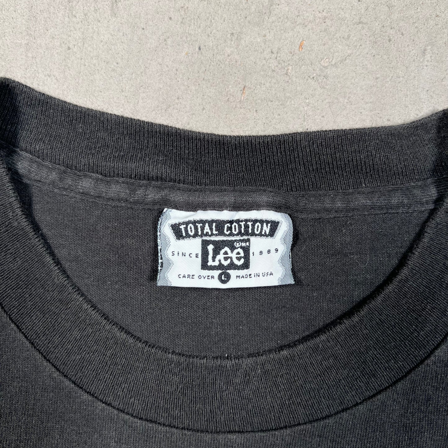 1995 James Bond 007 Golden Eye Promo Black Tee Size Large USED v18036