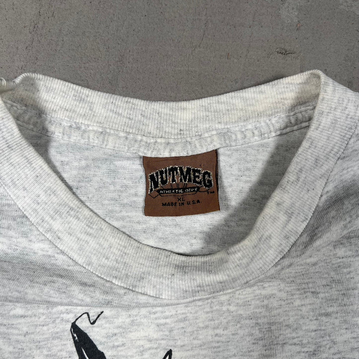 1990s Washington Redskins "Breakthrough" Double Sided Grey Tee Size XL USED v16104