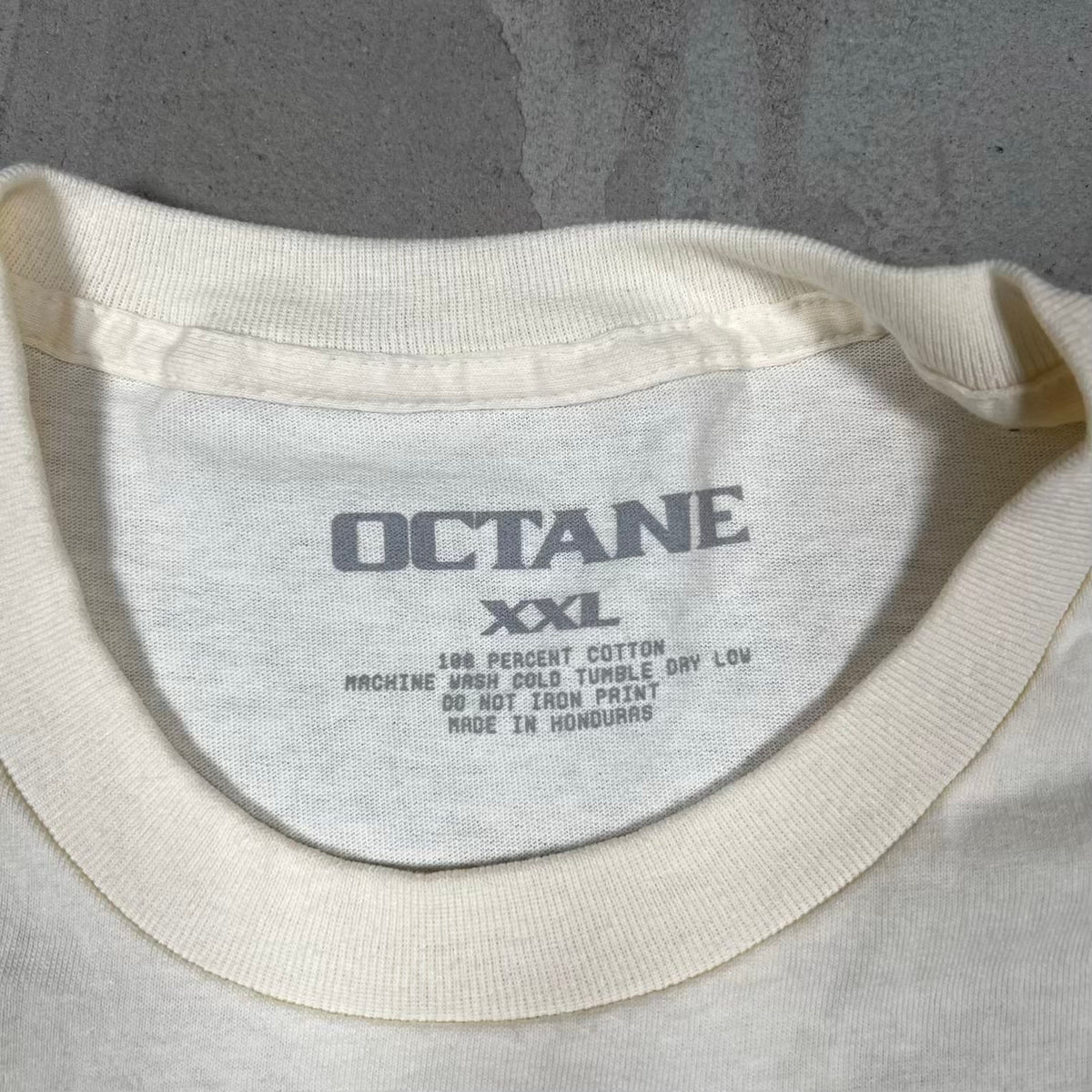 Don Toliver Octane Tour Live From Mountain Off White Tee Size XXL USED x18698