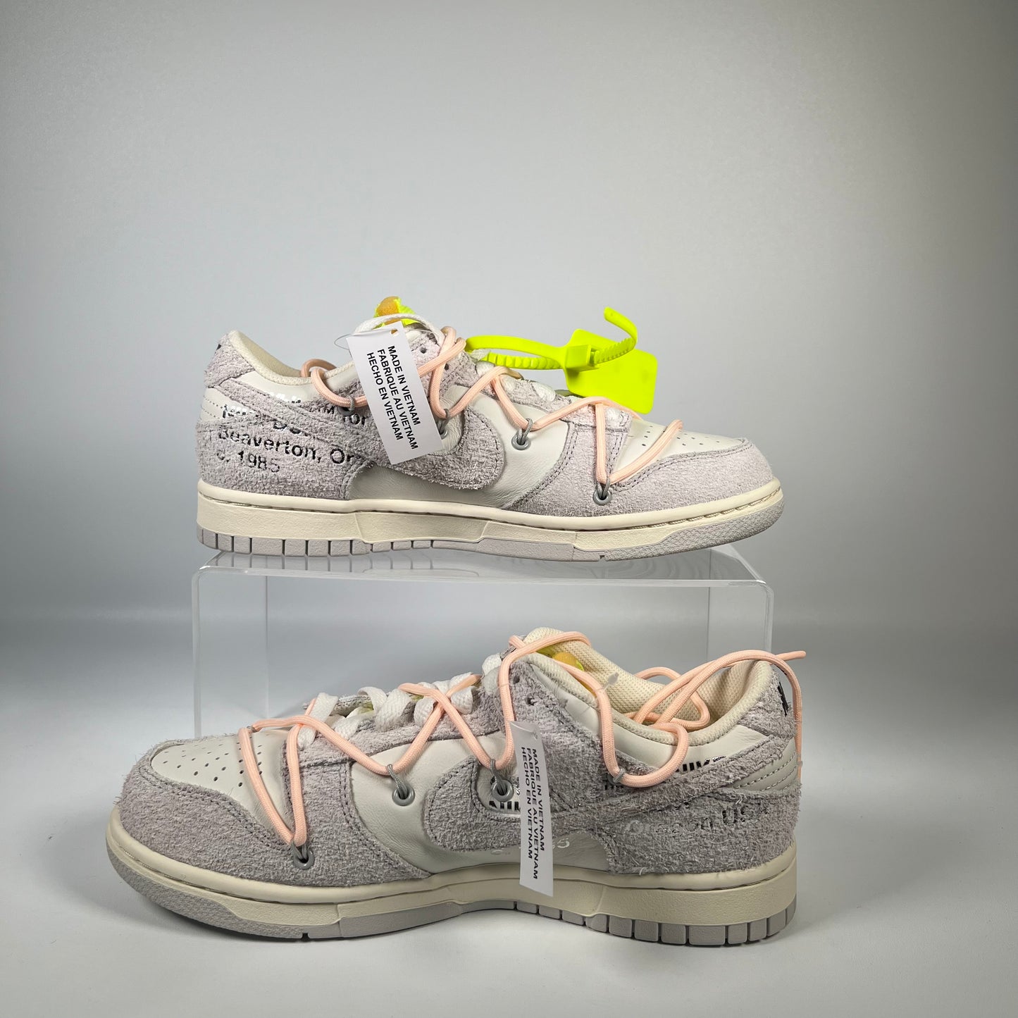 Nike Dunk Low Off White Lot 12 Size 8 NEW s18436