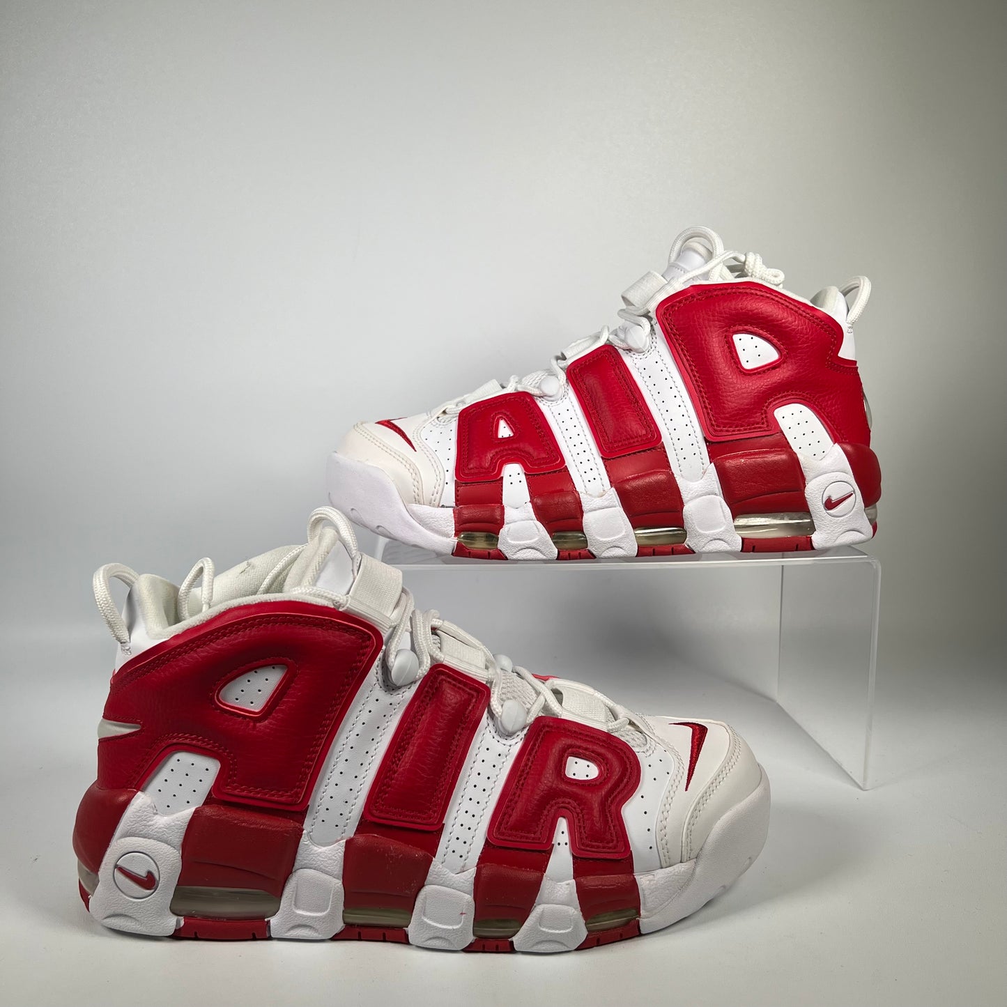 Nike Air More Uptempo Varsity Red (2016) Size 9 NEW s18572