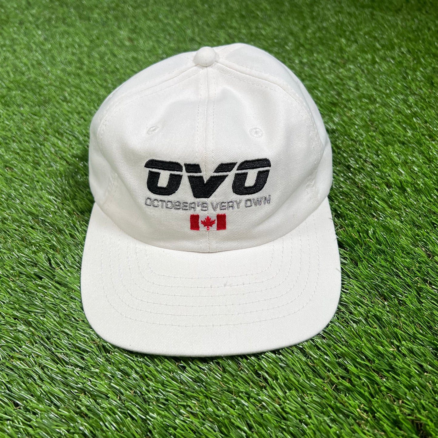 OVO Octobers Very Own White Hat Size One Size USED x14343