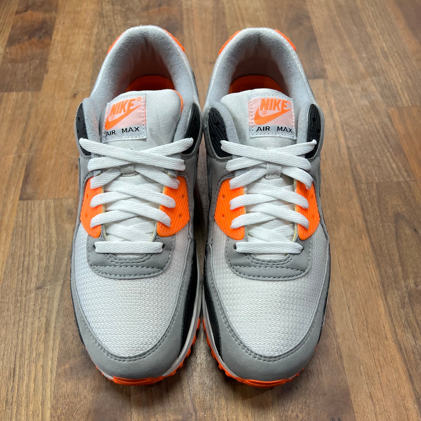 Nike Air Max 90 Recraft Total Orange Size 10 USED s17343