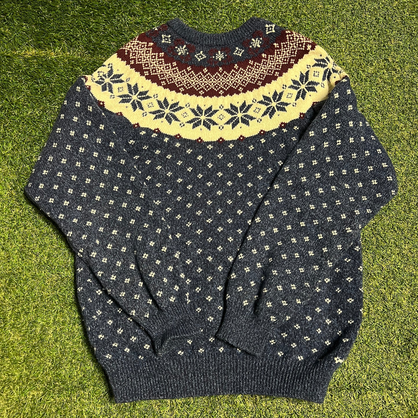 1990s Northern Reflections Knit Sweater Size Large USED v15961