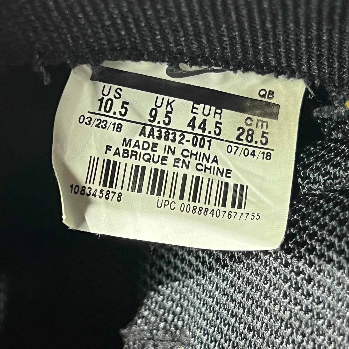 Nike Blazer Off White Grim Reaper (2018) Size 10.5 USED s18766