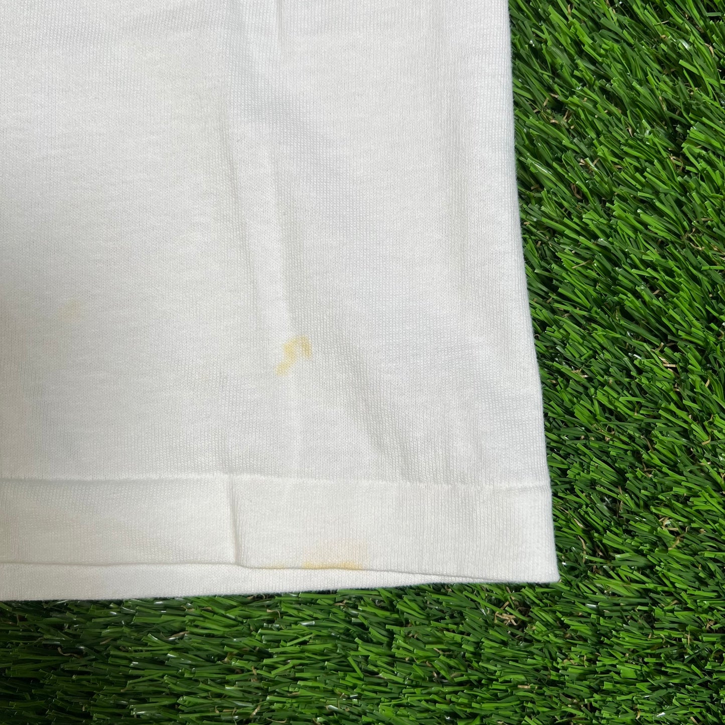 1990s You Suck Blow Me Vaccum Fan Art White Tee Size Large USED v16651