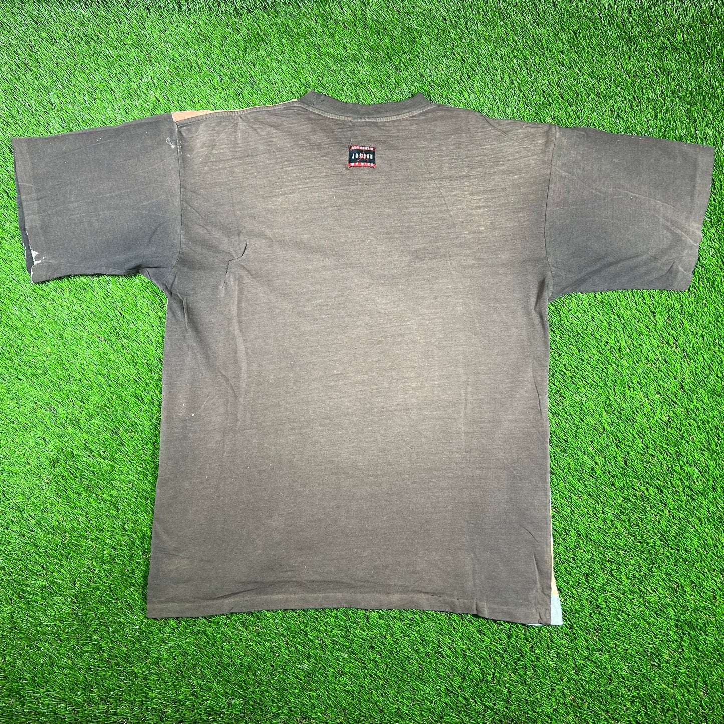 1990s Nike Michael Jordan Dunking Full Front Print Tee Size XL USED v16756