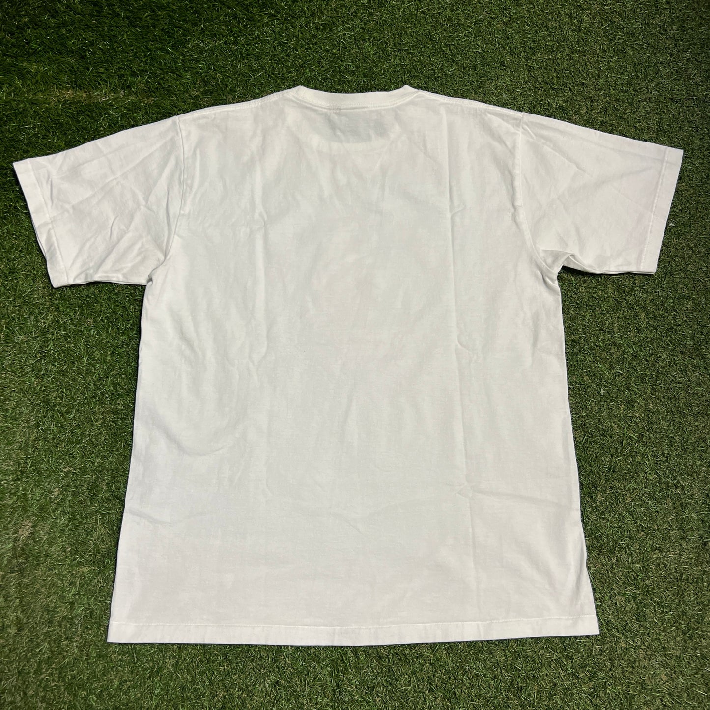 A Bathing Ape White 3D Glasses Logo Tee Size XL USED x14220