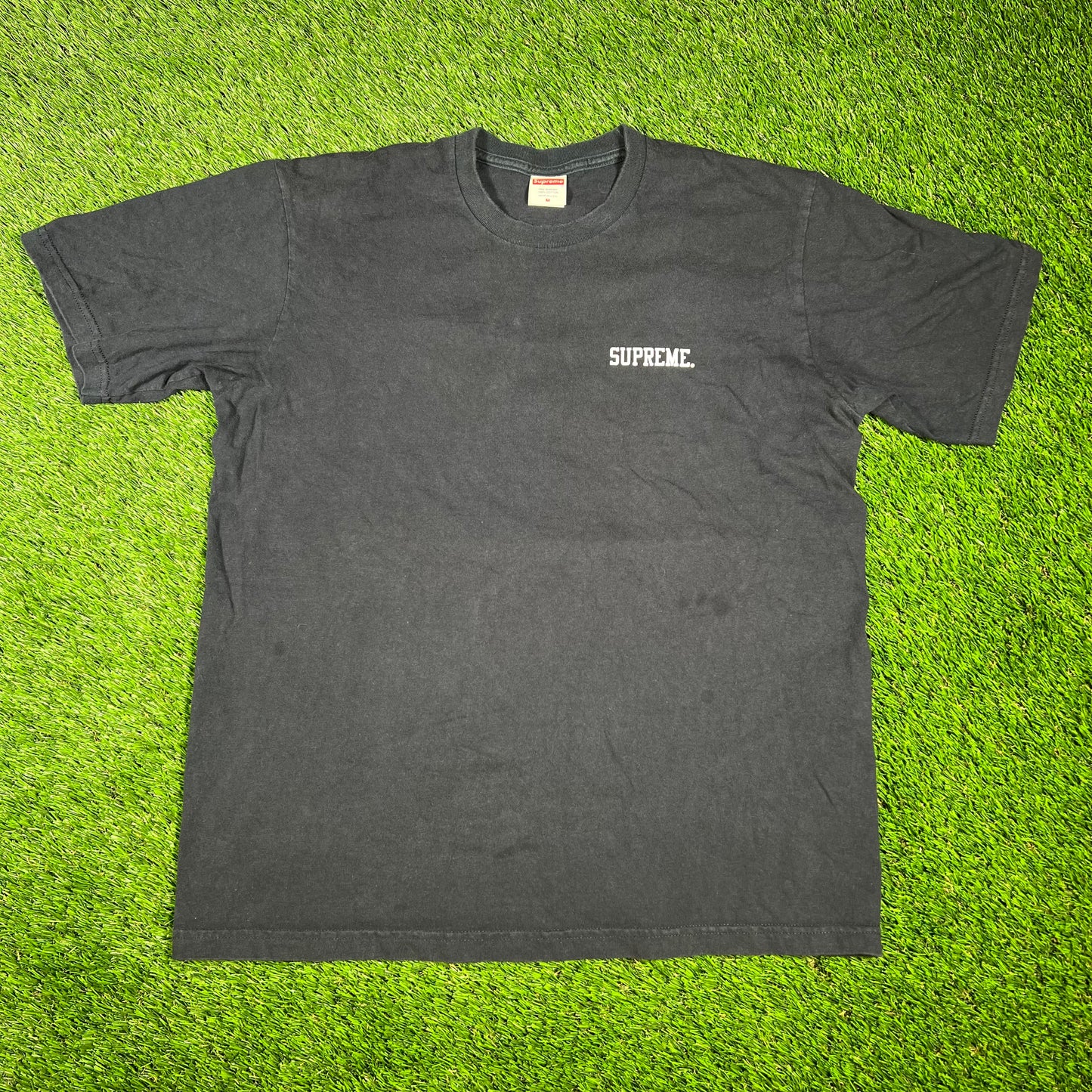Supreme Fighter Navy Tee Size Medium USED x14342