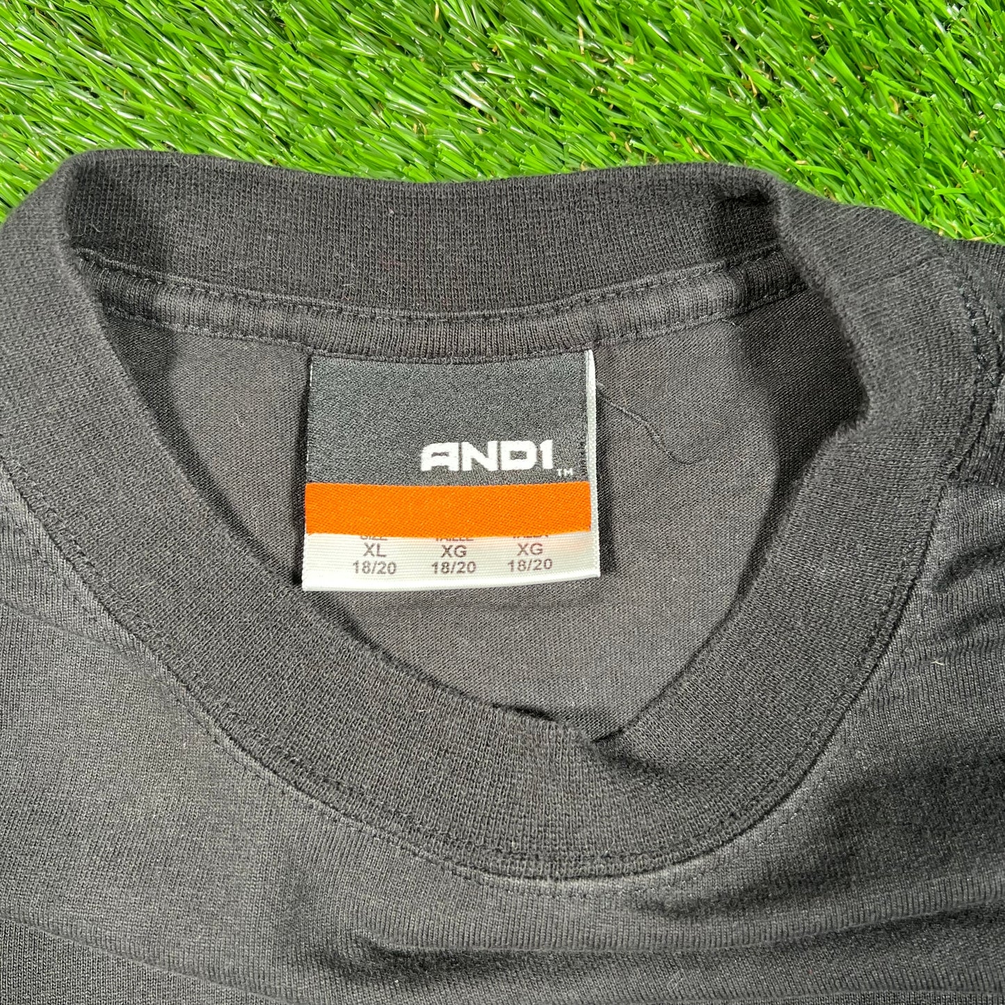 Y2K And1 Black Humor Longsleeve Size XL USED v17490