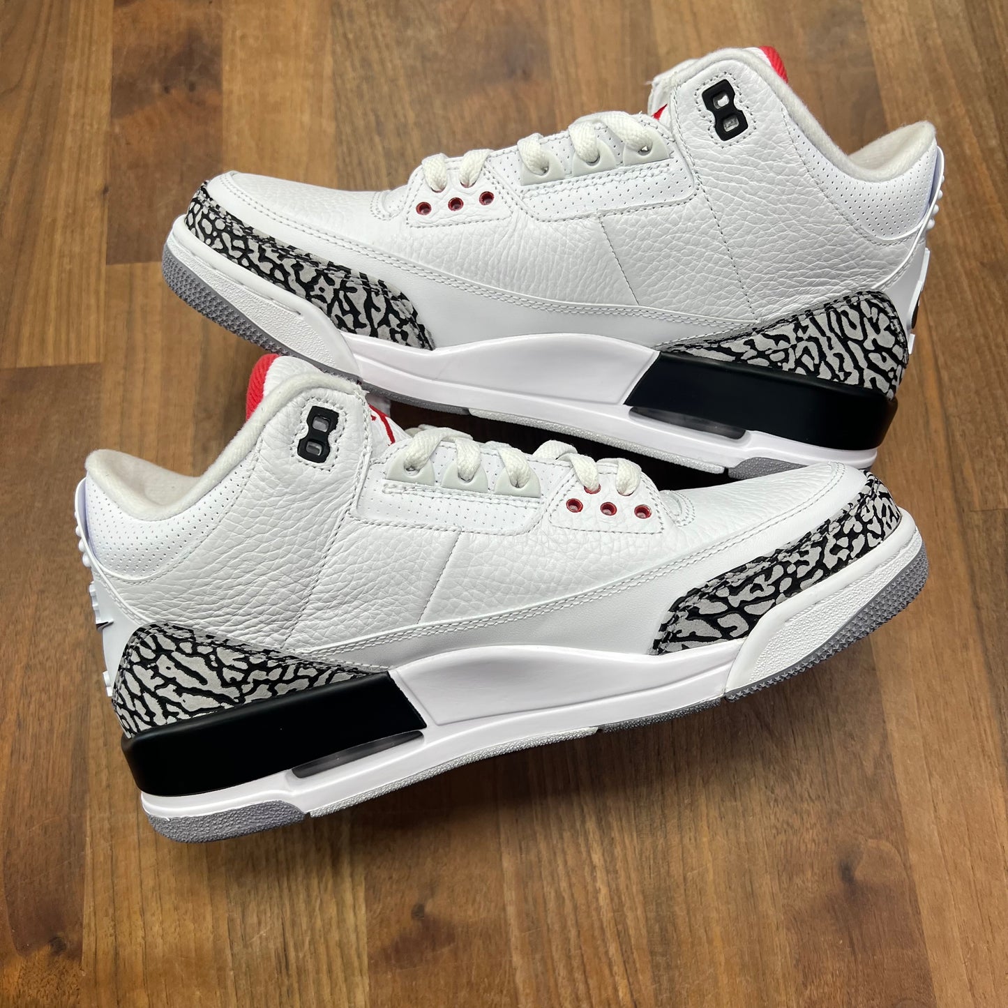Jordan 3 88 White Cement Dunk Contest (2013) Size 9 USED S17218