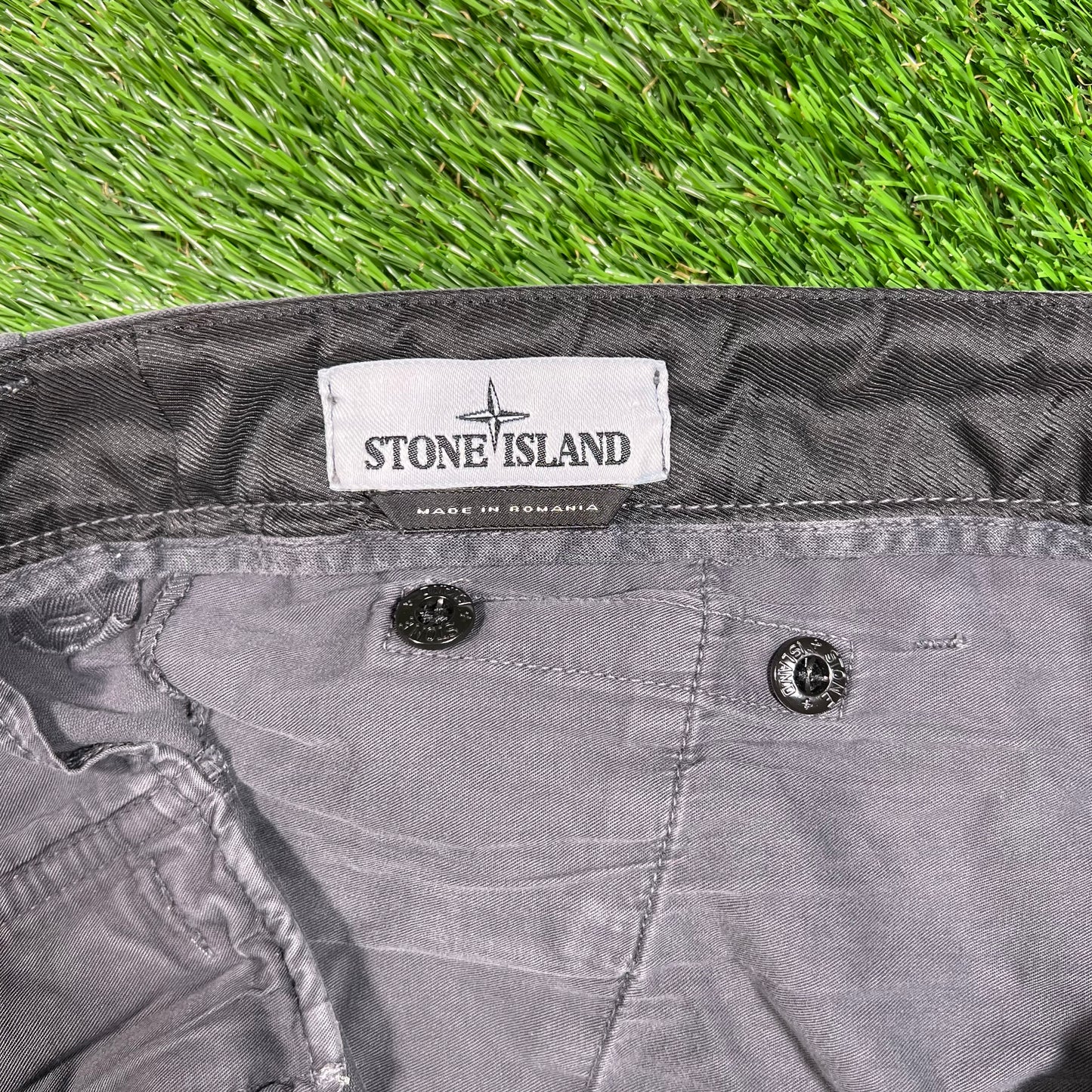 Stone Island Cargo Washed Grey Pants Size 34 USED x15441