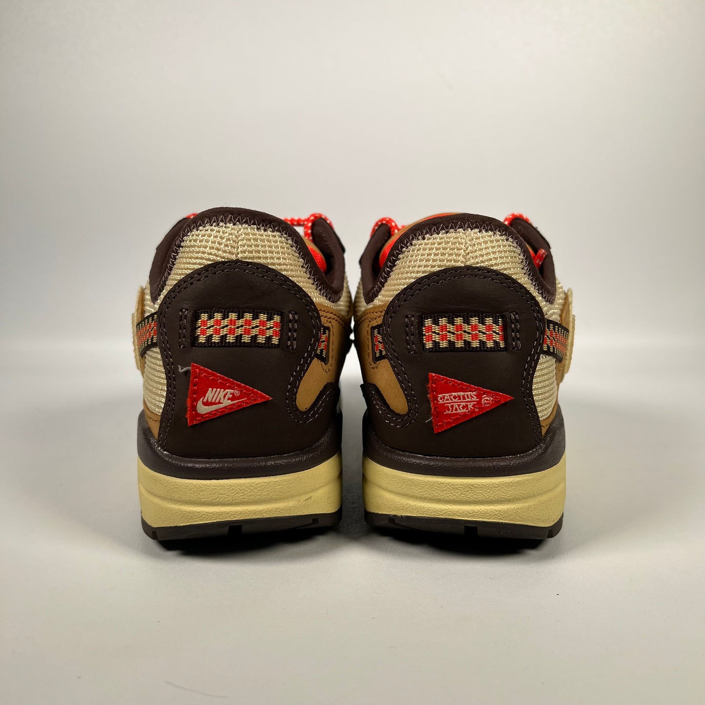 Nike Air Max 1 Cactus Jack Baroque Brown (2022) Size 6.5 USED s18156