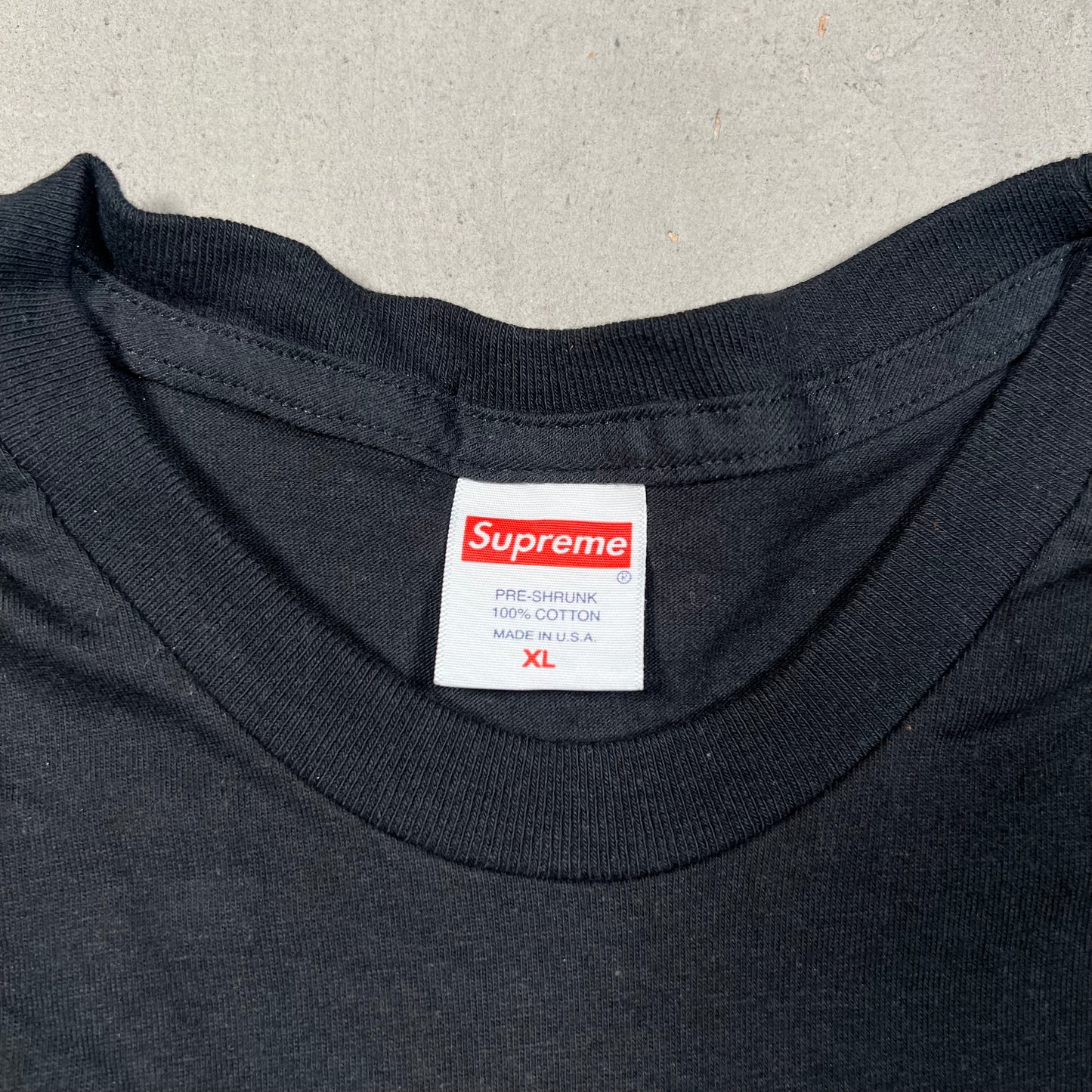 Supreme "Supreme Dicks" Tee Black (2020) Size XL USED x17540