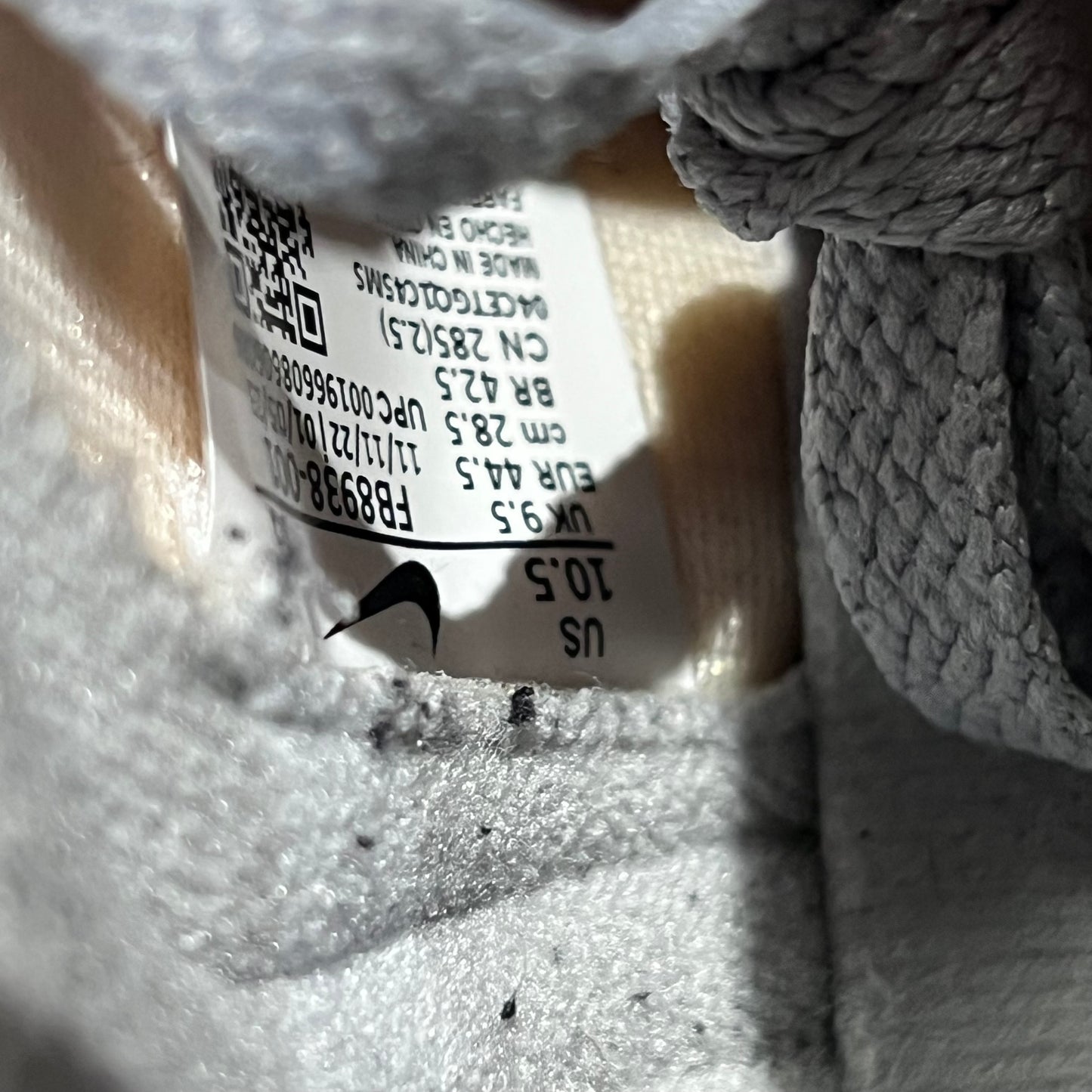 Nike Mac Attack Light Smoke Grey (2023) Size 10.5 USED s22424