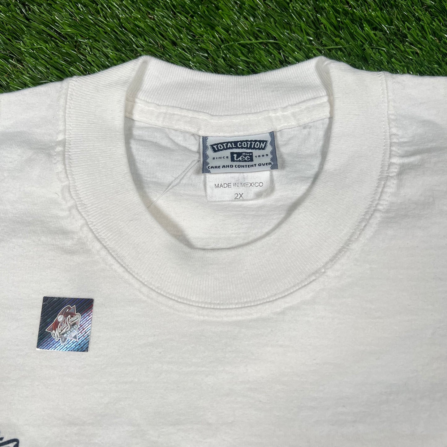 2000 Yankees Champions Clubhouse White Tee Size XXL NEW v16552