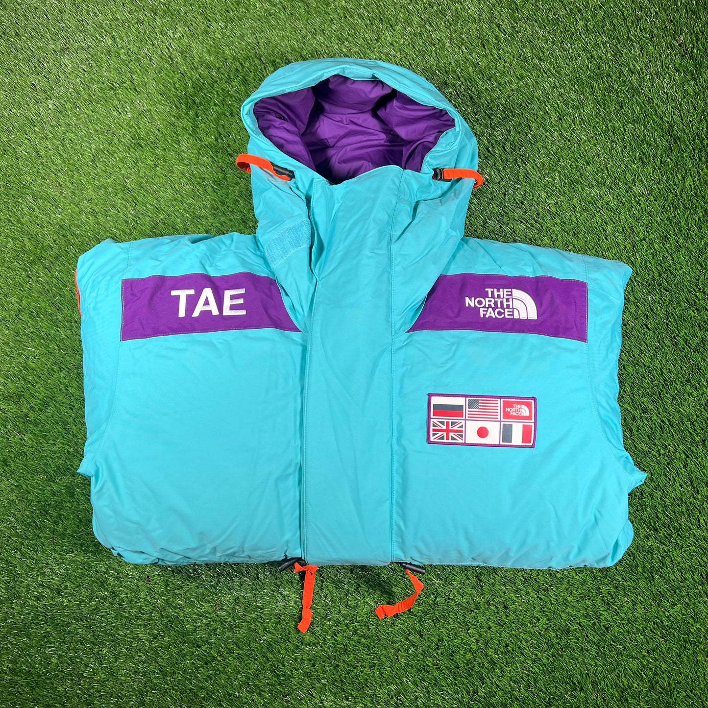 The North Face Trans-Antarctica Expedition 700 Down Park Jacket Blue Size Medium NEW x14844