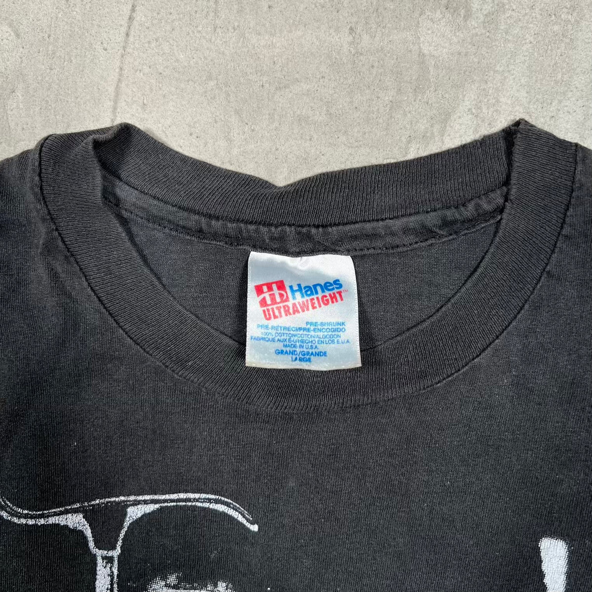 1994 Ice Cube Leathal Injection Black Tee Size Large USED v20103