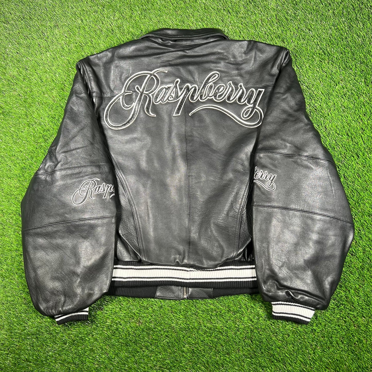 GV Gallery Raspberry Leather Jacket Size XXL NEW x14879