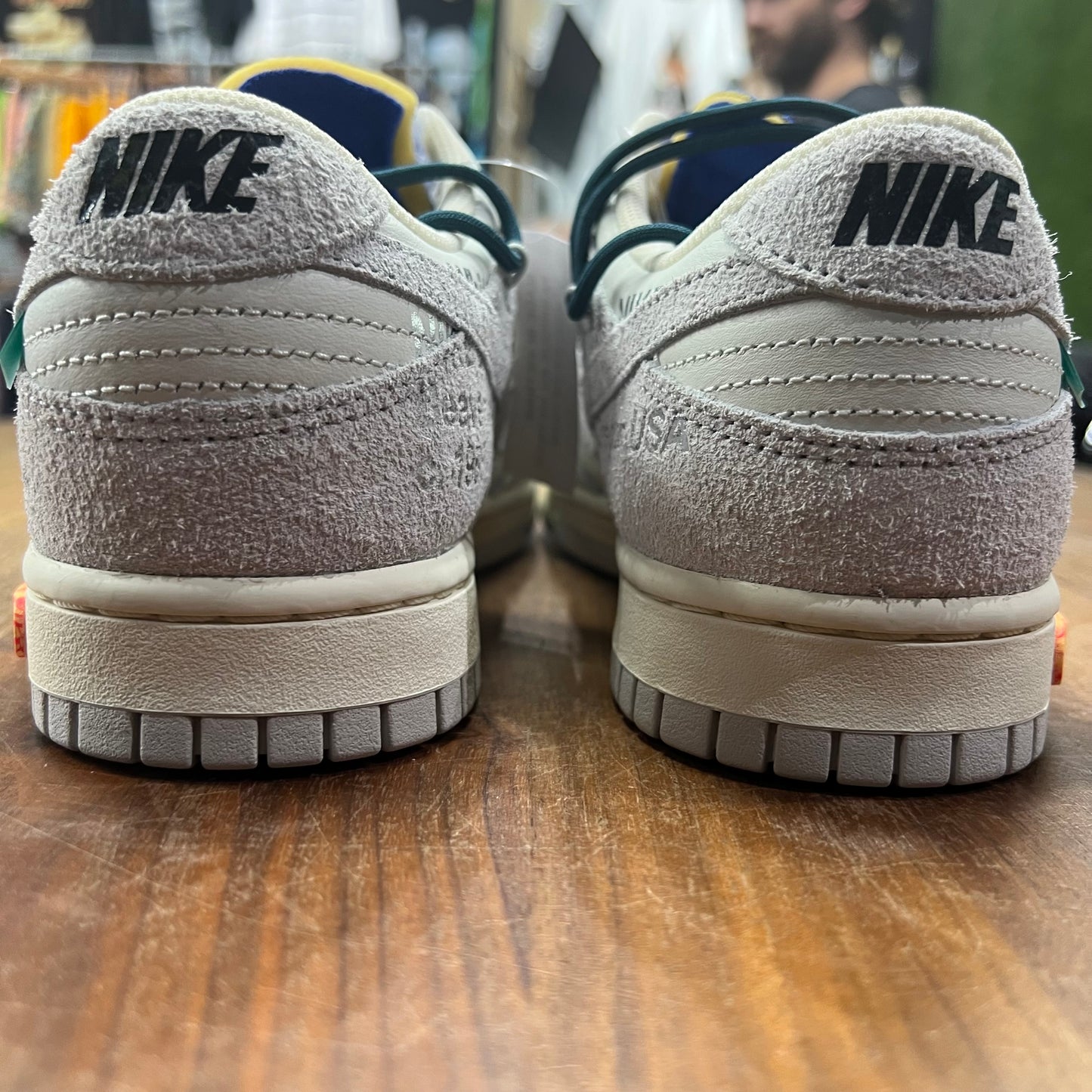 Nike Dunk Low Off White Lot 16 Size 8.5 NEW s17074