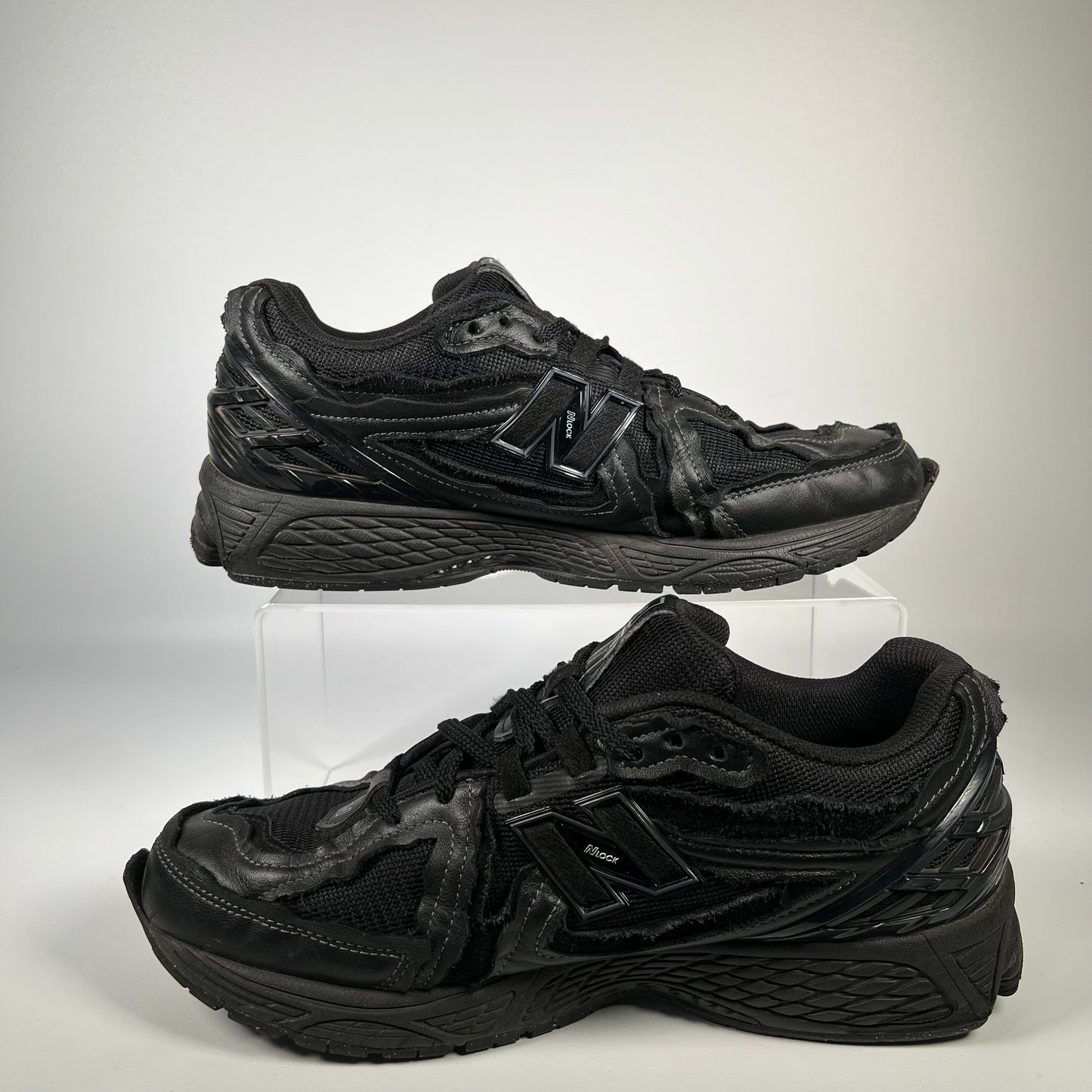 New Balance 1906D Protection Pack Black Leather (2023) Size 10 USED s18159