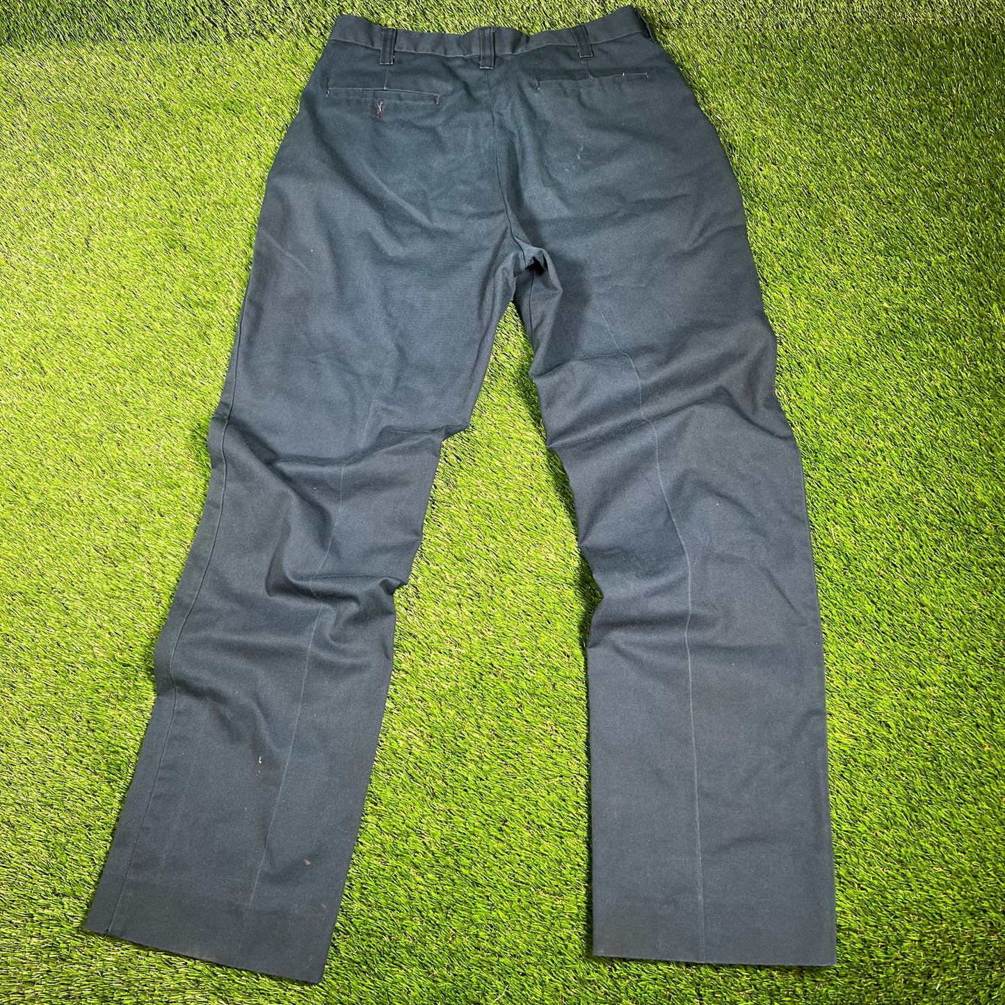 1990s CCS Navy Blue Work Wear Pants Size 36 USED v16528