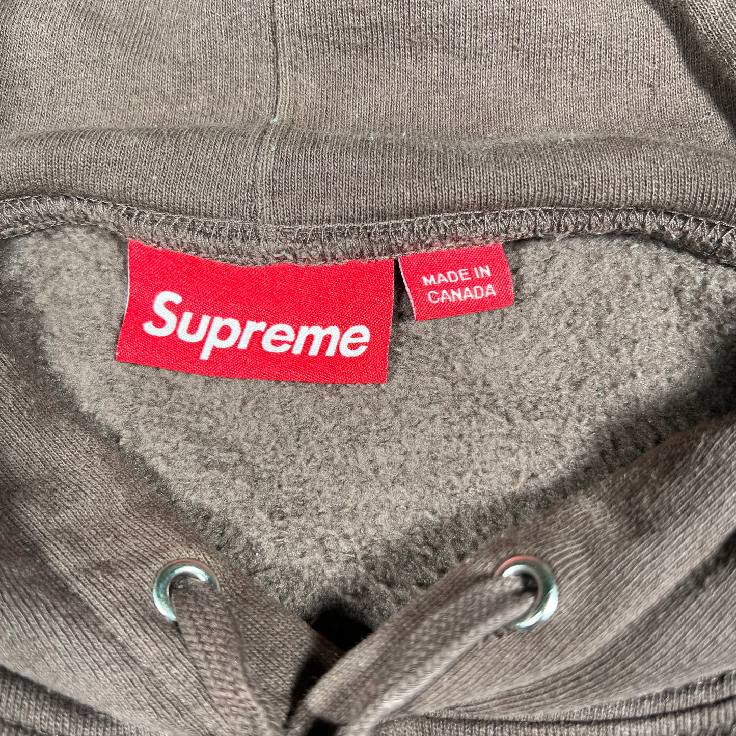 Supreme Gradient 2024 Brown Hoodie Size XXL USED x14422