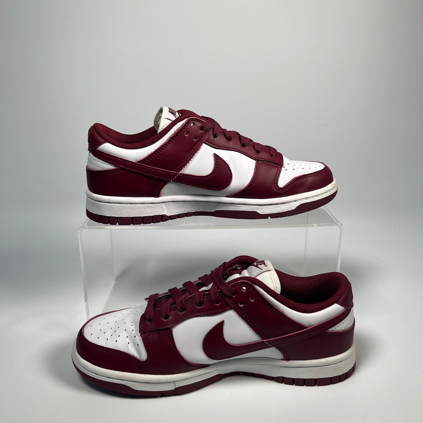 Nike Dunk Low Bordeaux Size 5.5M/7W USED s17472