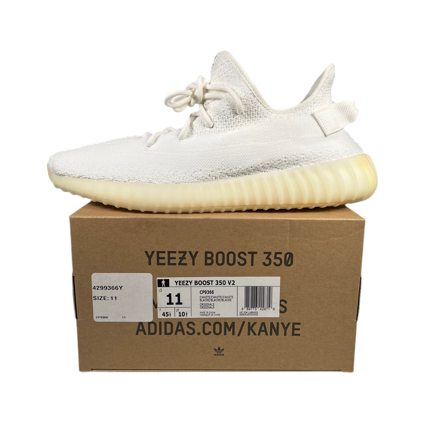 Yeezy 350 Cream (2017) Size 11 NEW s18025