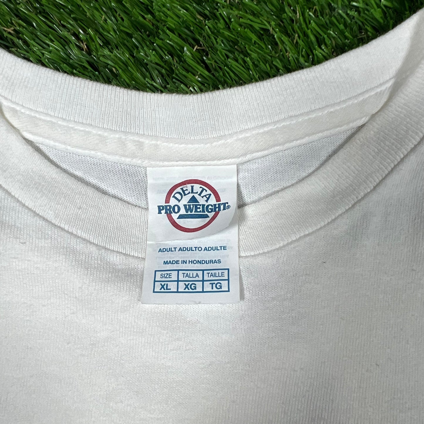 2010s I Beat the Bookie White Tee Size XL USED v16804