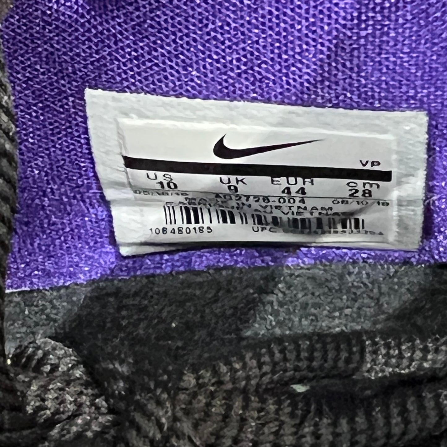 Nike Kobe 1 Protro Purple Reign (2018) Size 10 USED s20404