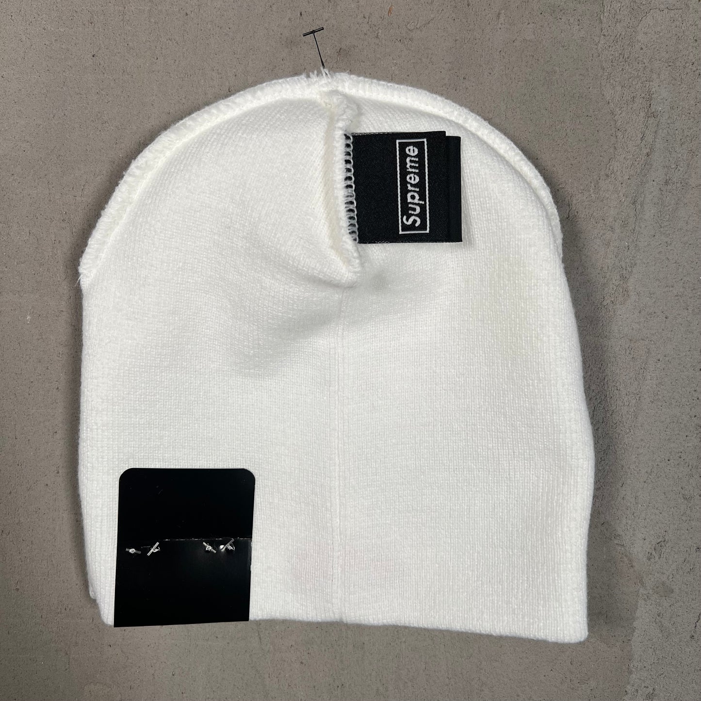 Supreme New Era Rhinestone White Beanie NEW x17479