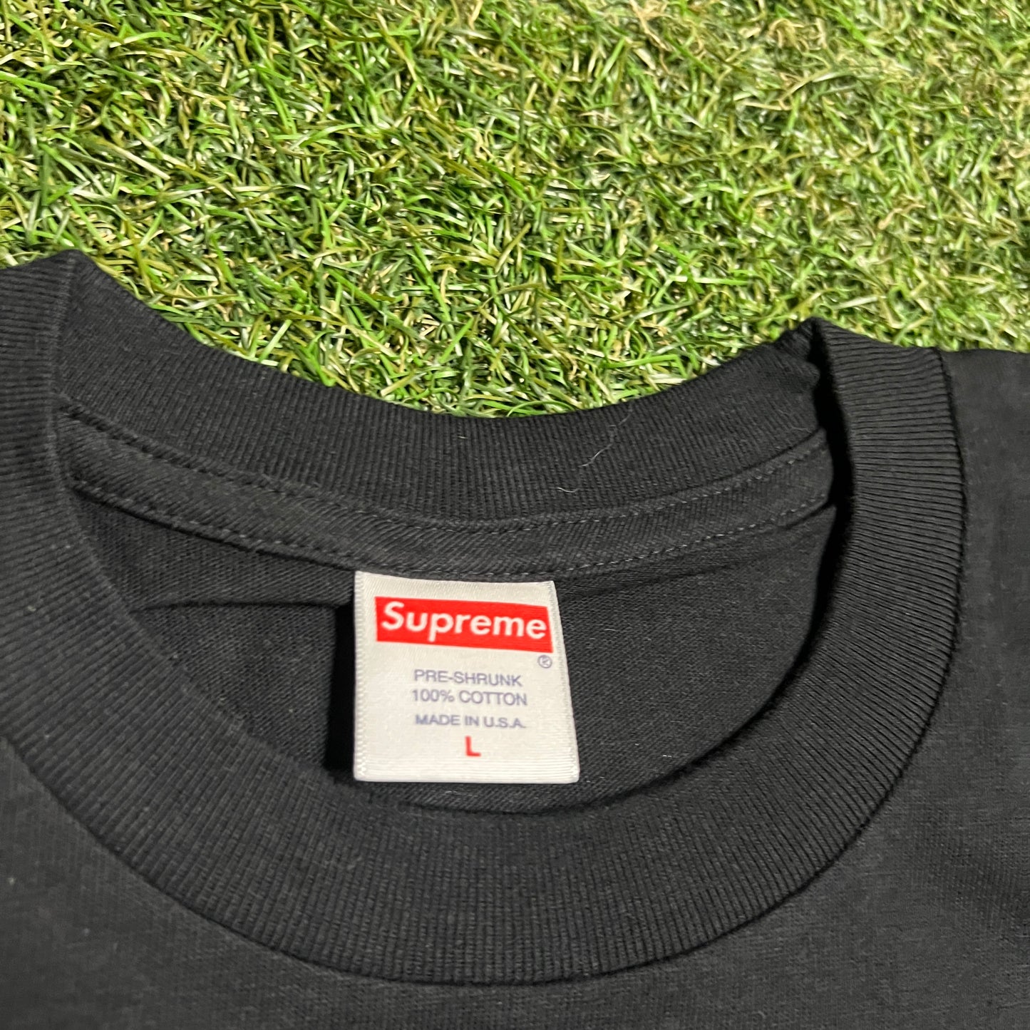 Supreme Black Antihero Balcony Tee Size Large NEW x13883