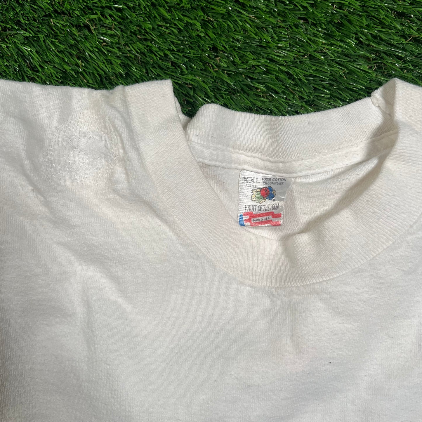 1997 Daytona 500 Dale Earnhardt's #3 White Tee Size XXL USED v18491