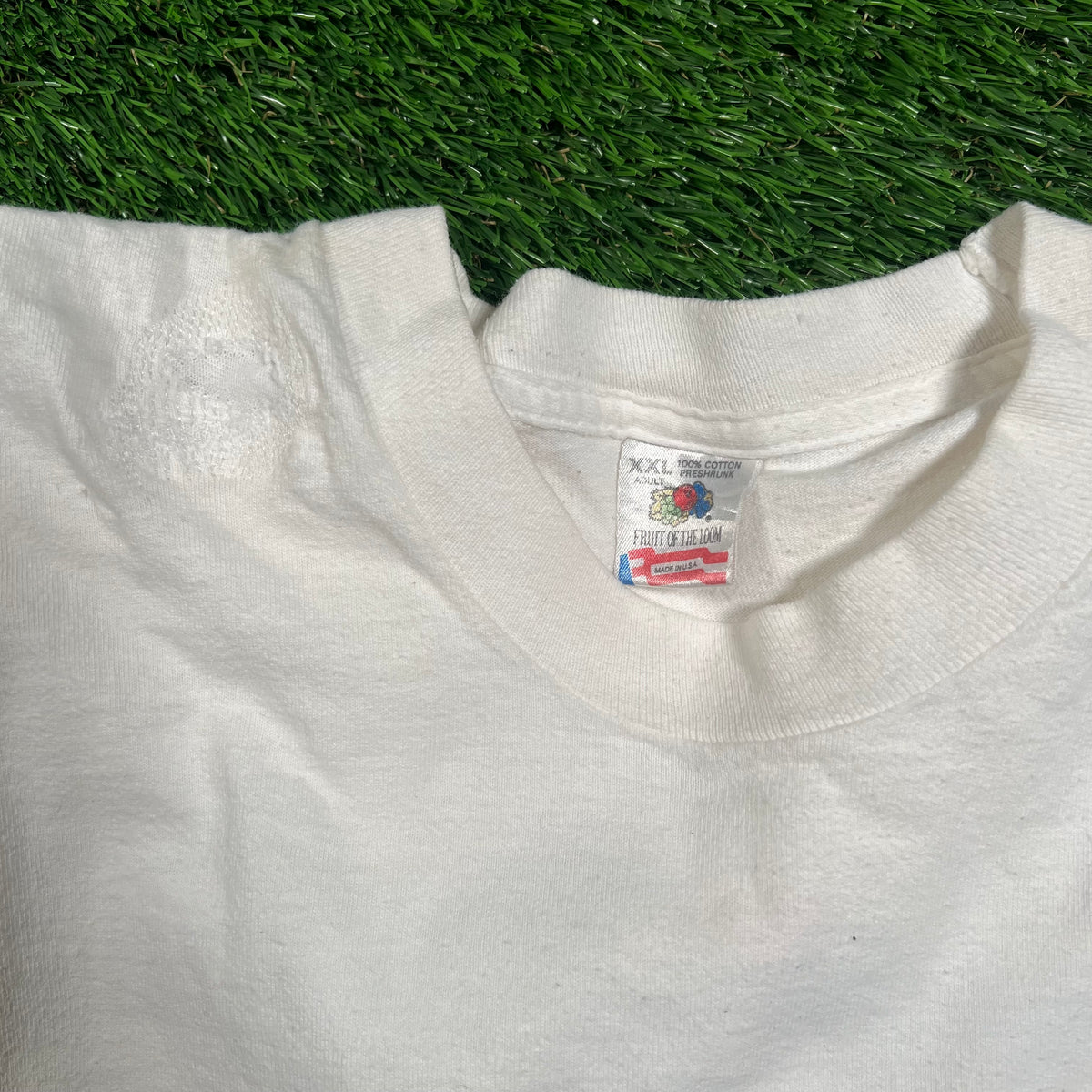 1997 Daytona 500 Dale Earnhardt's #3 White Tee Size XXL USED v18491