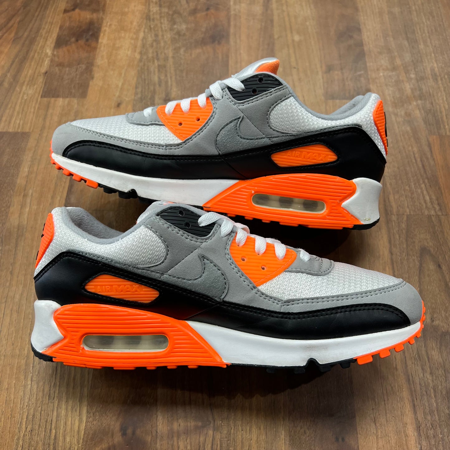 Nike Air Max 90 Recraft Total Orange Size 10 USED s17343