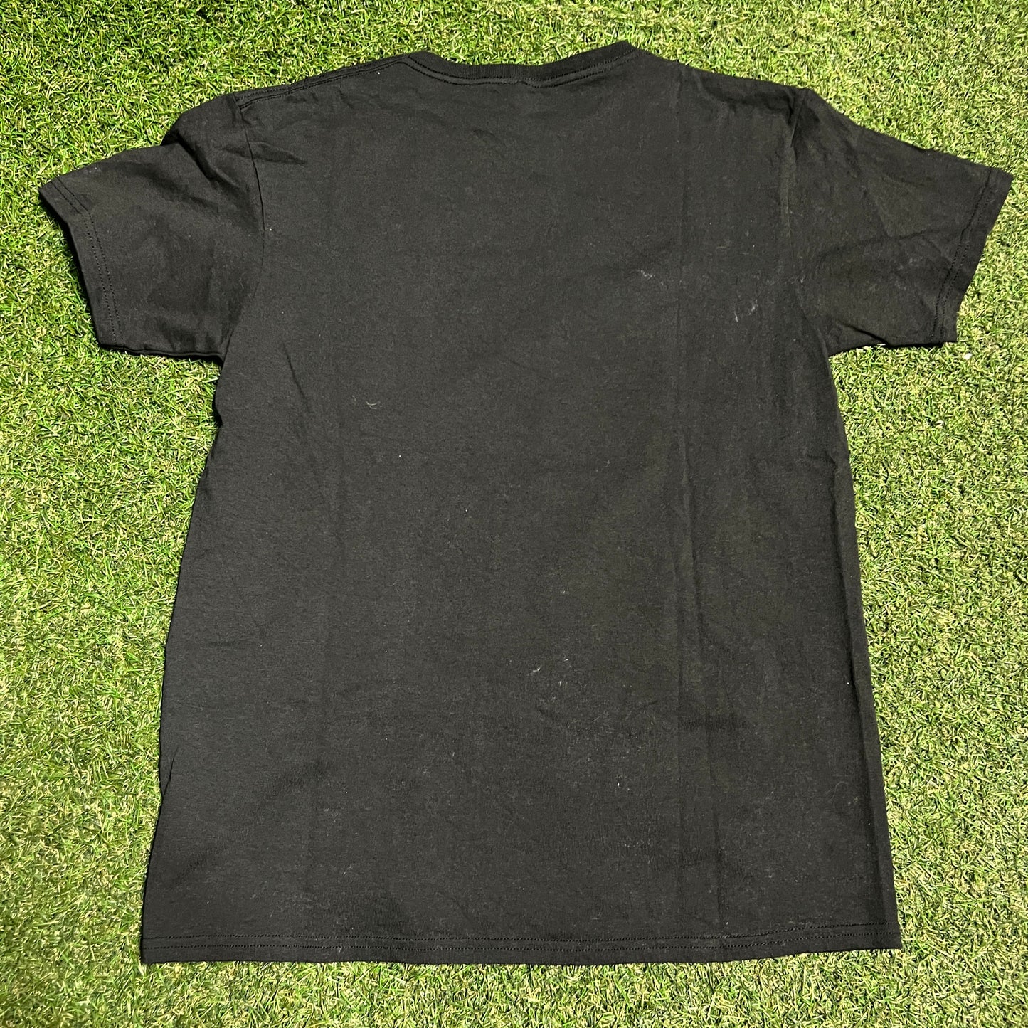 Y2K Jurassic Park Black Logo Tee Size Medium USED v16316