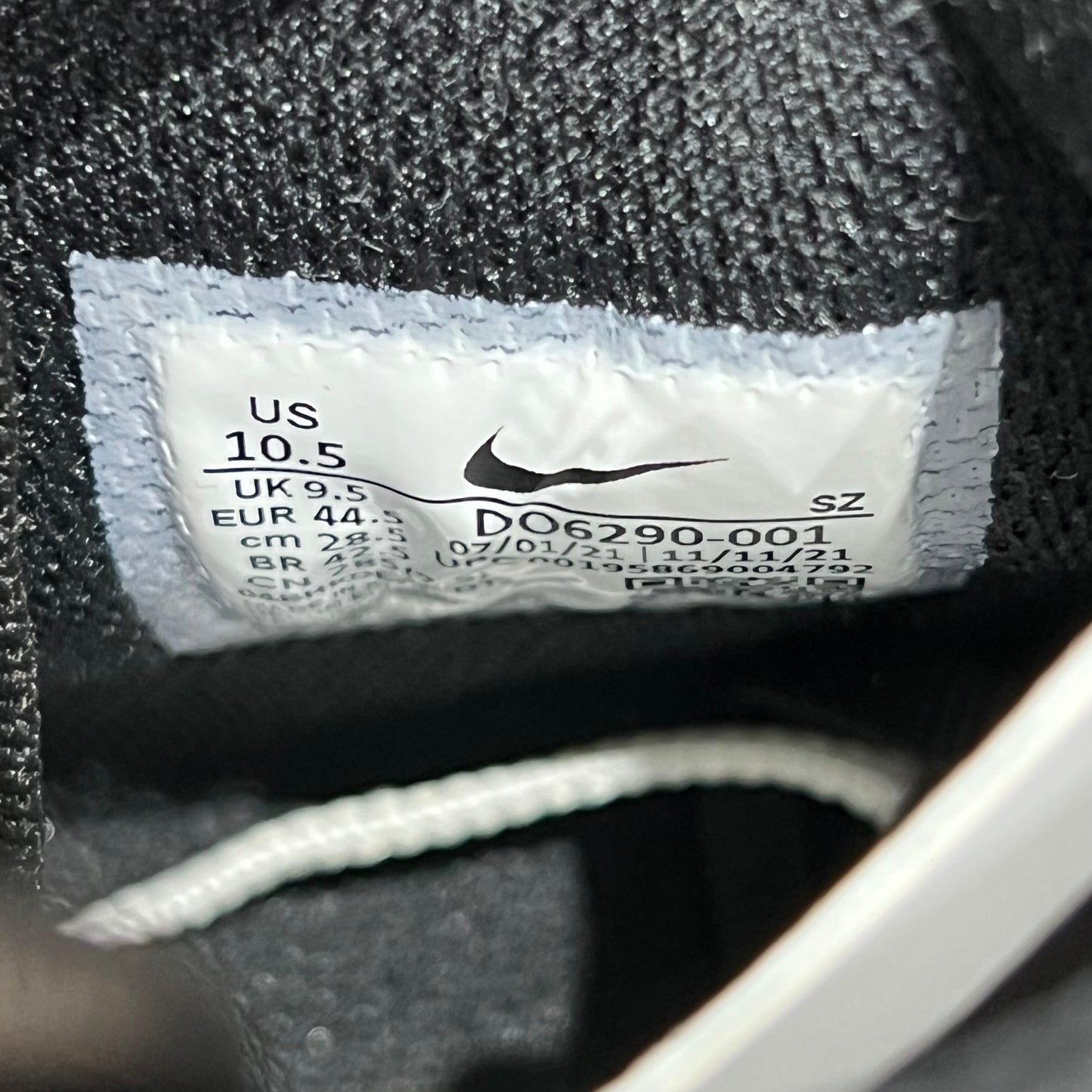 Nike Air Force 1 Mid Off White Black (2021) Size 10.5 NEW s21082