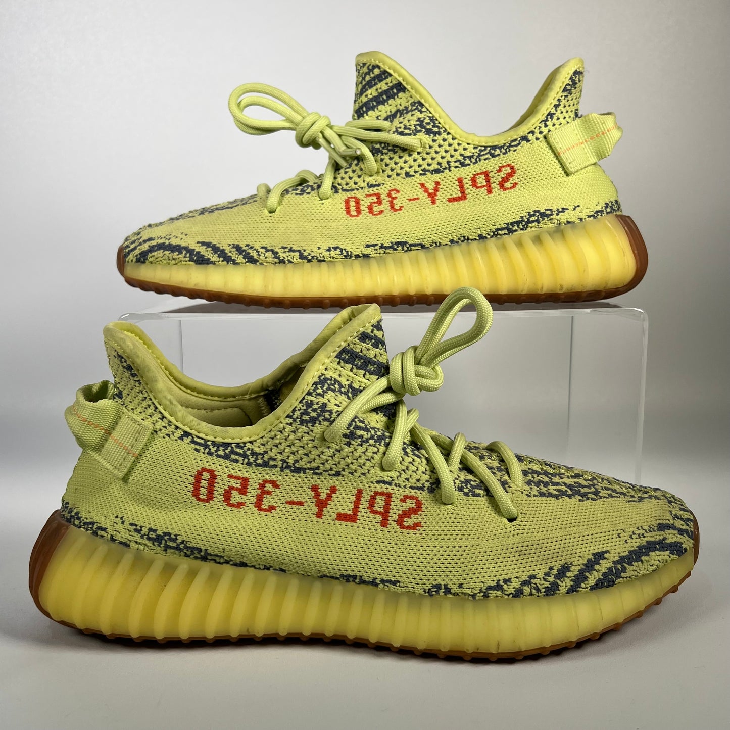 Yeezy Boost 350 v2 Semi Frozen Yellow Size 8 USED s17363